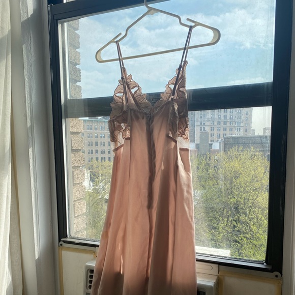 Honey Punch Embroidered Slip Dress with Slit - Picture 10 of 14